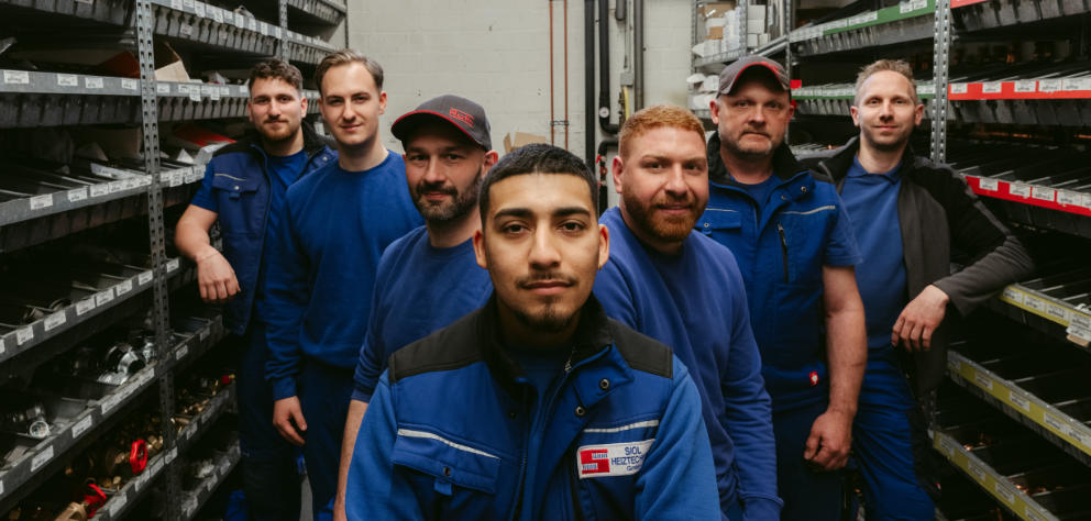 Siol Heiztechnik: Team in der Werkstadt